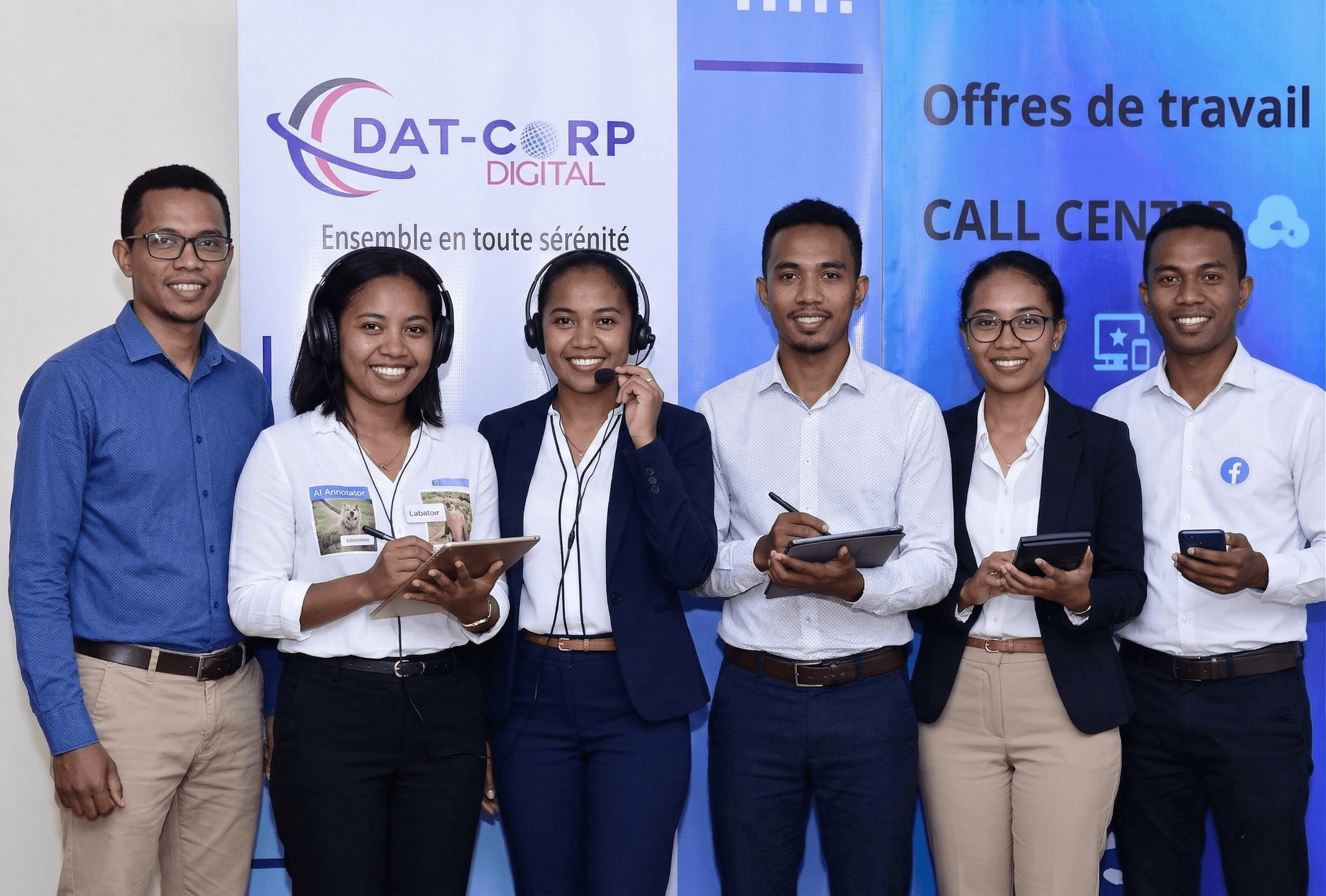 Équipe dédiée DAT-CORP Madagascar